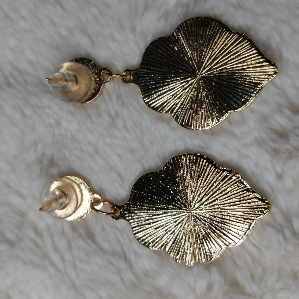 Faux Druzy Style Earrings - Picture 3 of 6